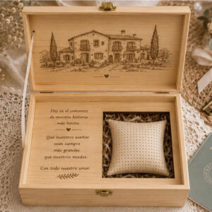 Caja de reloj novio - Imagen 2