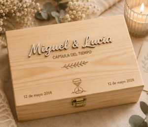 Caja de reloj novio