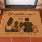 Felpudo personalizado con foto 🏡✨
