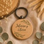 Llaveros de madera personalizados impresos - Imagen 4