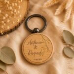 Llaveros de madera personalizados impresos - Imagen 8