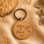 Llaveros de madera personalizados grabados a láser - Imagen 7