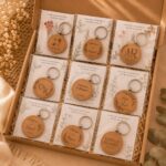 Llaveros de madera personalizados grabados a láser