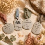 Medalla personalizada para ramo de novia