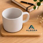 Posavasos para taza personalizados con soporte integrado