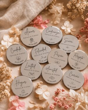 Arras de boda personalizadas con palabras especiales - Imagen 2