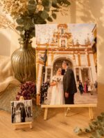 Pack de lienzo personalizado 30 × 40 cm + mini lienzo de regalo