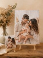 Pack de lienzo personalizado 30 × 40 cm + mini lienzo de regalo - Imagen 2