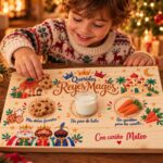 Tabla para los Reyes Magos personalizada