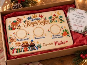 Tabla para los Reyes Magos personalizada - Imagen 3